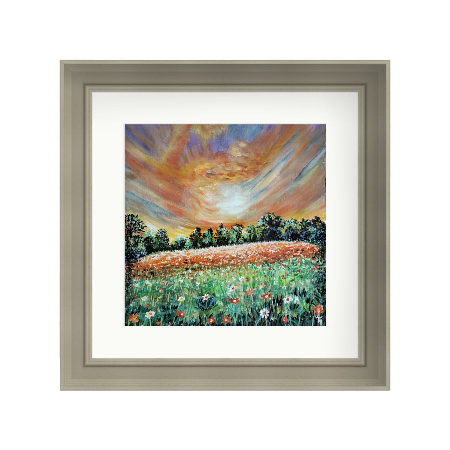 Blaze of Wild Flowers