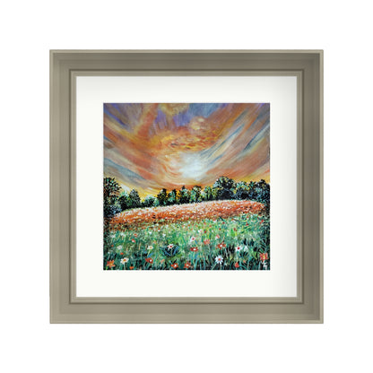 Blaze of Wild Flowers