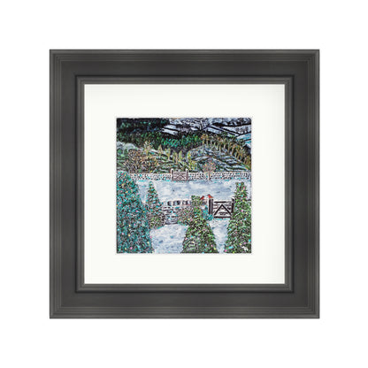 Hade Edge Snowy Scene View