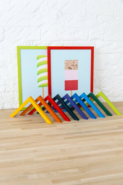 COLOUR CUBES | 20mm Green Frame