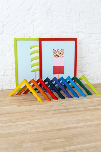COLOUR CUBES | 20mm Red Frame