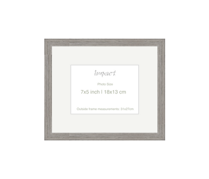 LOFT | 20mm Grey Frame - Photo Size (7x5 inch | 18x13 cm)