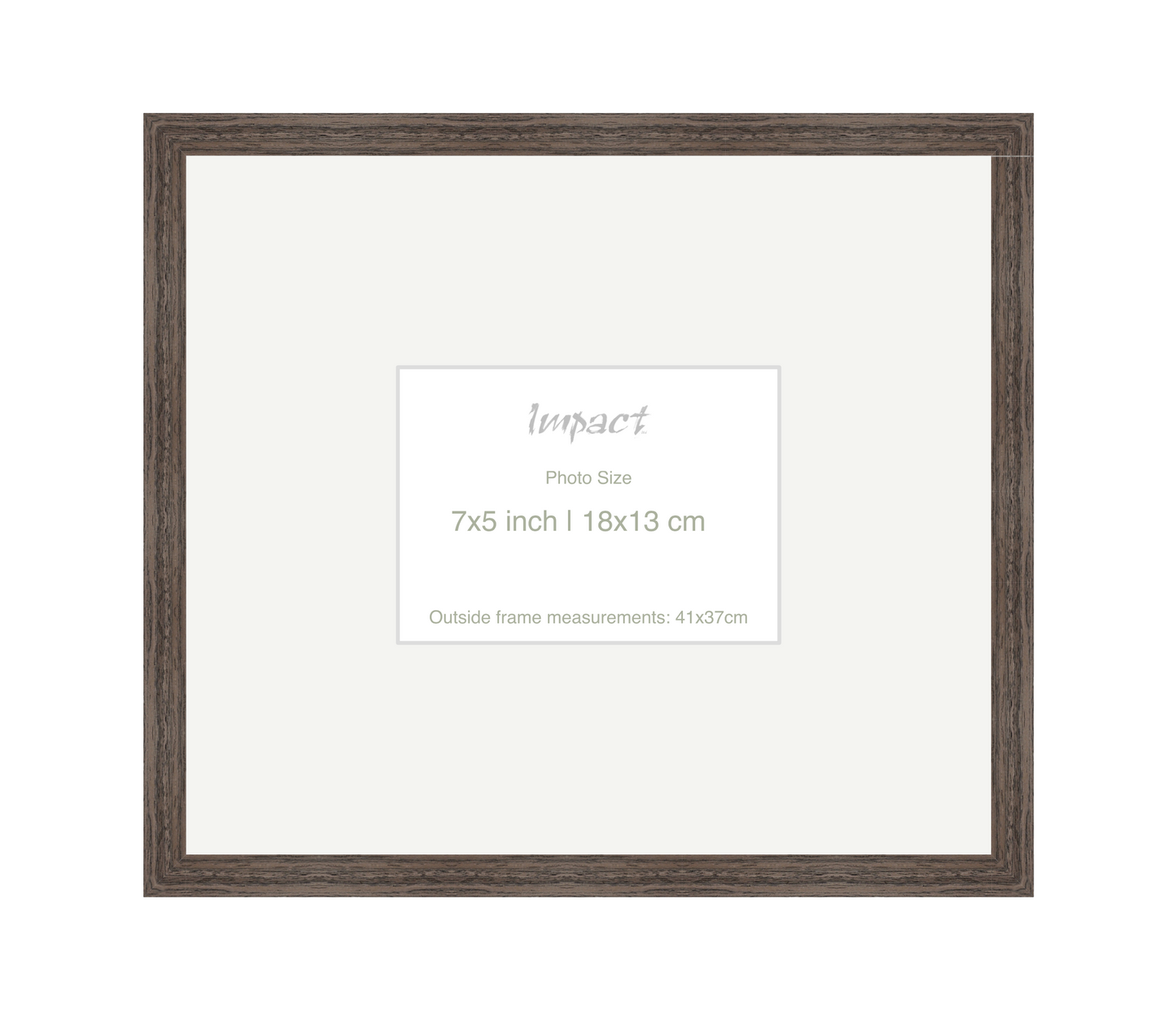 LOFT | 20mm Walnut Frame - Photo Size (7x5 inch | 18x13 cm)