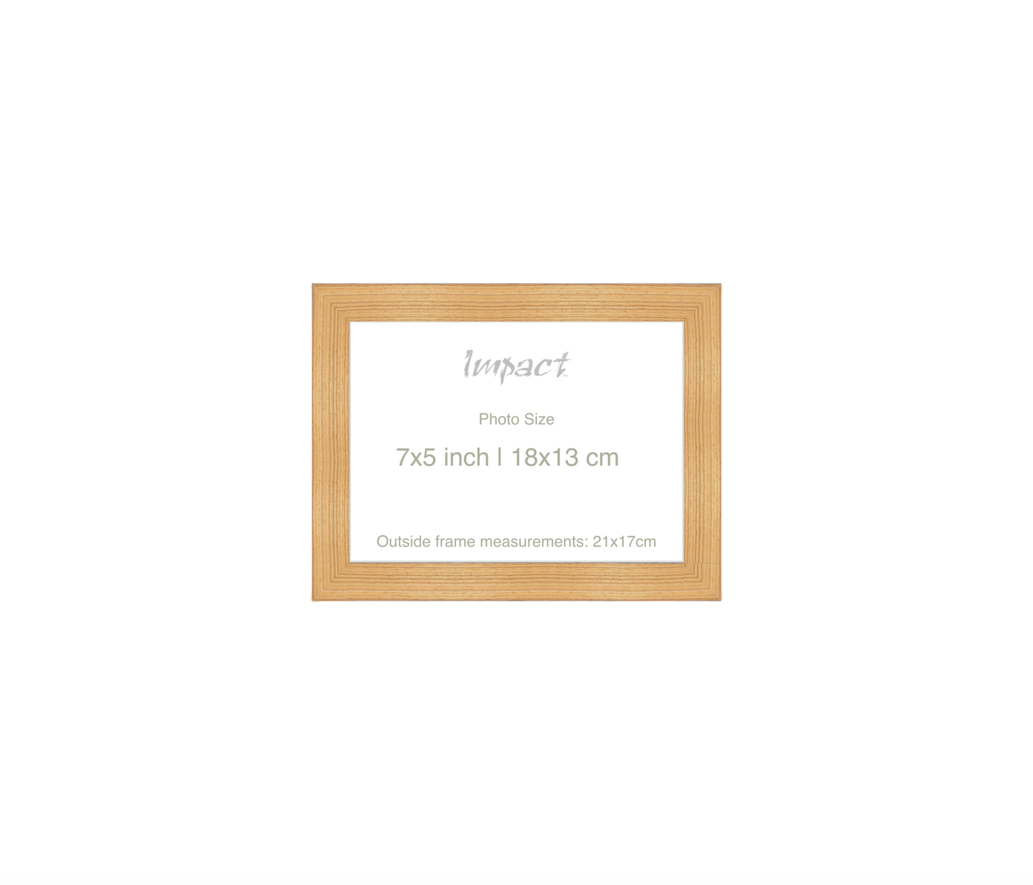 LOFT | 20mm Oak Frame - Photo Size (7x5 inch | 18x13 cm)