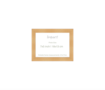 LOFT | 20mm Oak Frame - Photo Size (7x5 inch | 18x13 cm)