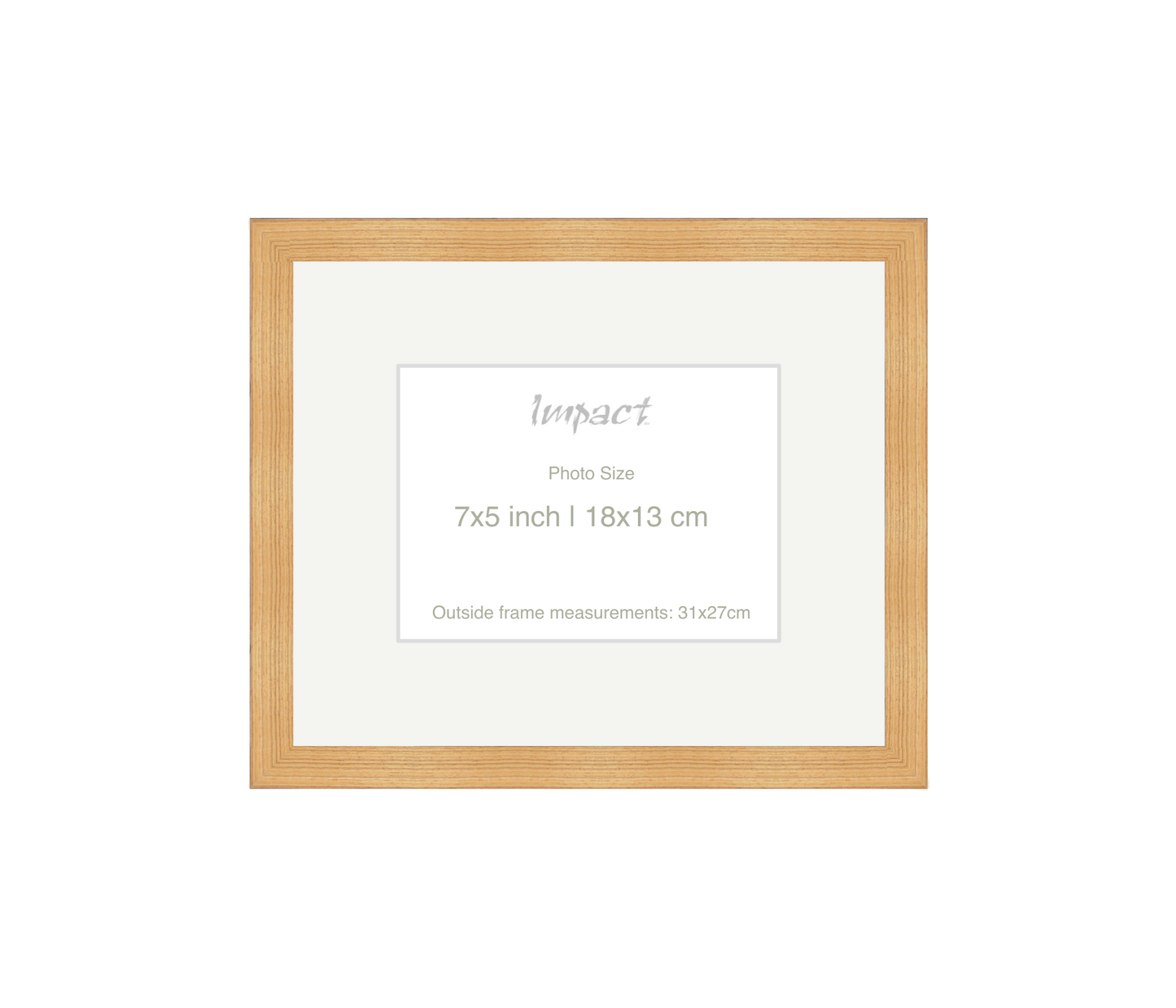 LOFT | 20mm Oak Frame - Photo Size (7x5 inch | 18x13 cm)