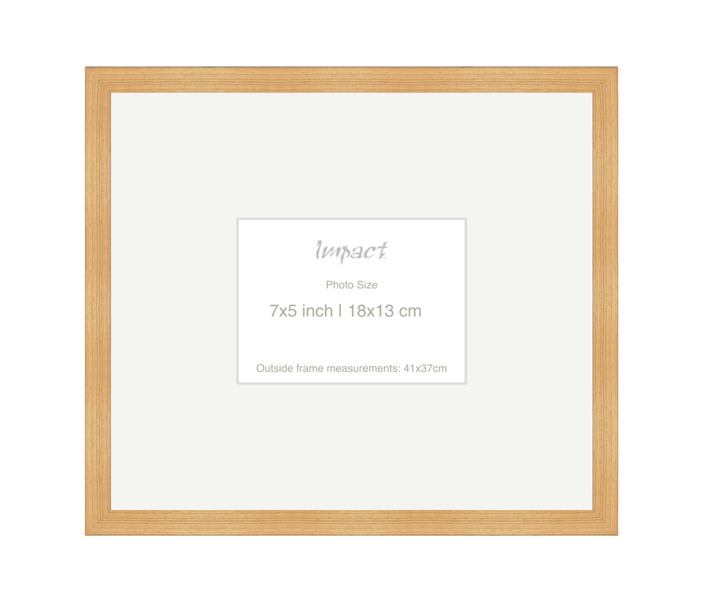 LOFT | 20mm Oak Frame - Photo Size (7x5 inch | 18x13 cm)