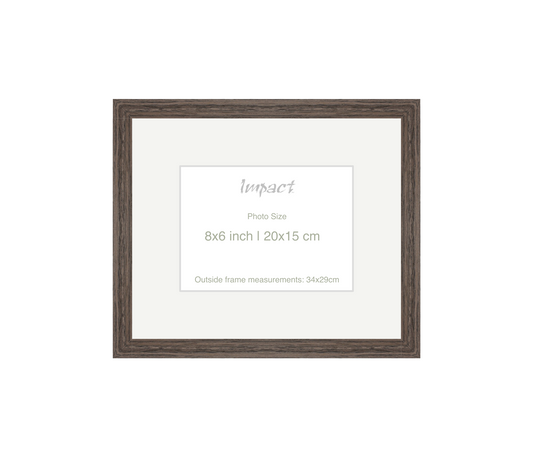 LOFT | 20mm Walnut Frame - Photo Size (8x6 inch | 20x15 cm)