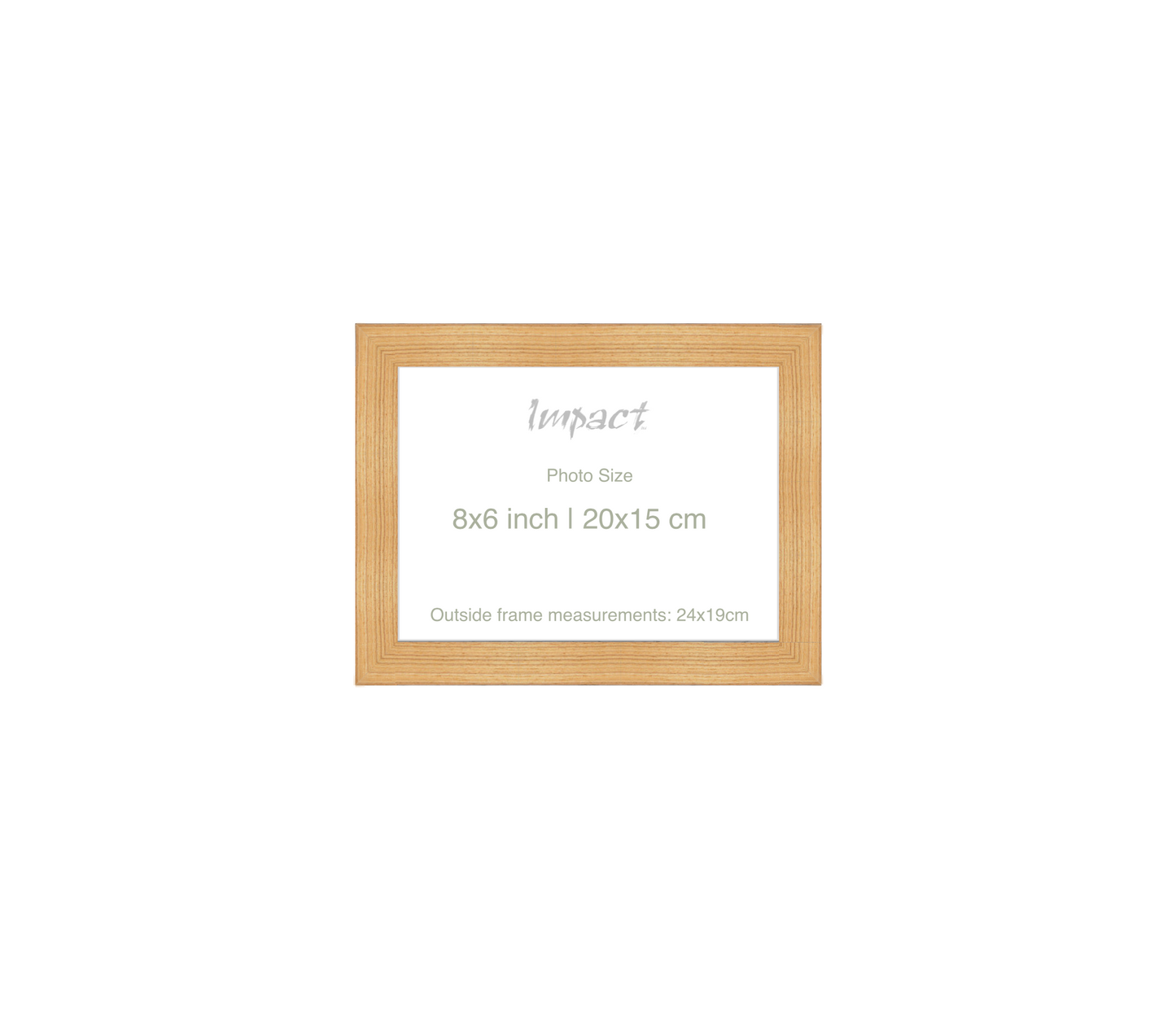 LOFT | 20mm Oak Frame - Photo Size (8x6 inch | 20x15 cm)