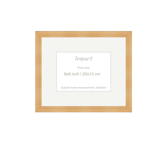 LOFT | 20mm Oak Frame - Photo Size (8x6 inch | 20x15 cm)