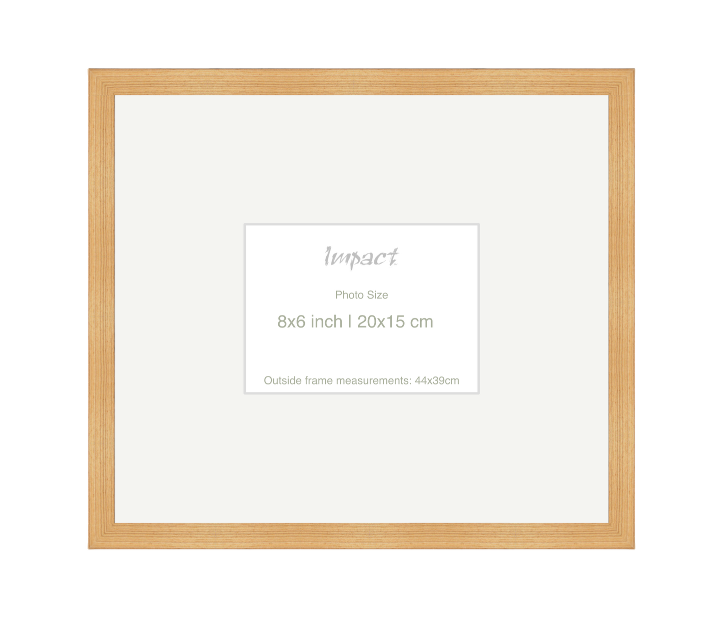 LOFT | 20mm Oak Frame - Photo Size (8x6 inch | 20x15 cm)