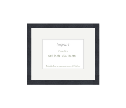 LOFT | 20mm Black Frame - Photo Size (9x7 inch | 23x18 cm)