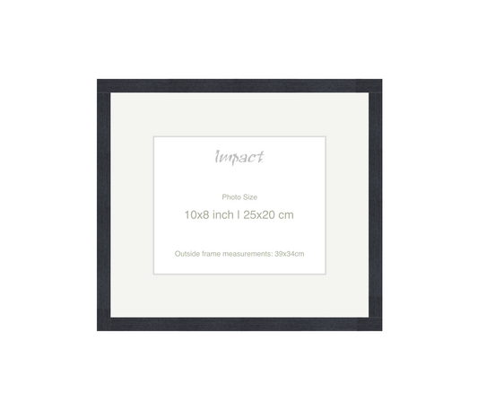 LOFT | 20mm Black Frame - Photo Size (10x8 inch | 25x20 cm)