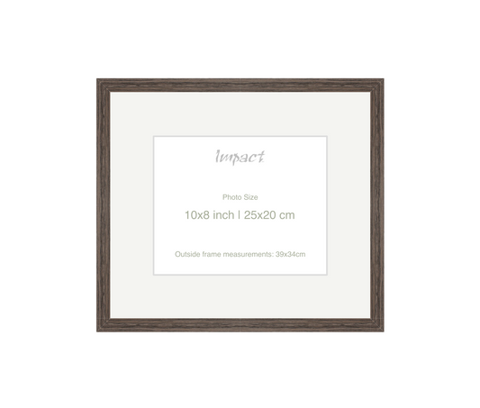 LOFT | 20mm Walnut Frame - Photo Size (10x8 inch | 25x20 cm)