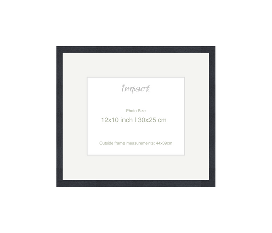 LOFT | 20mm Black Frame - Photo Size (12x10 inch | 30x25 cm)