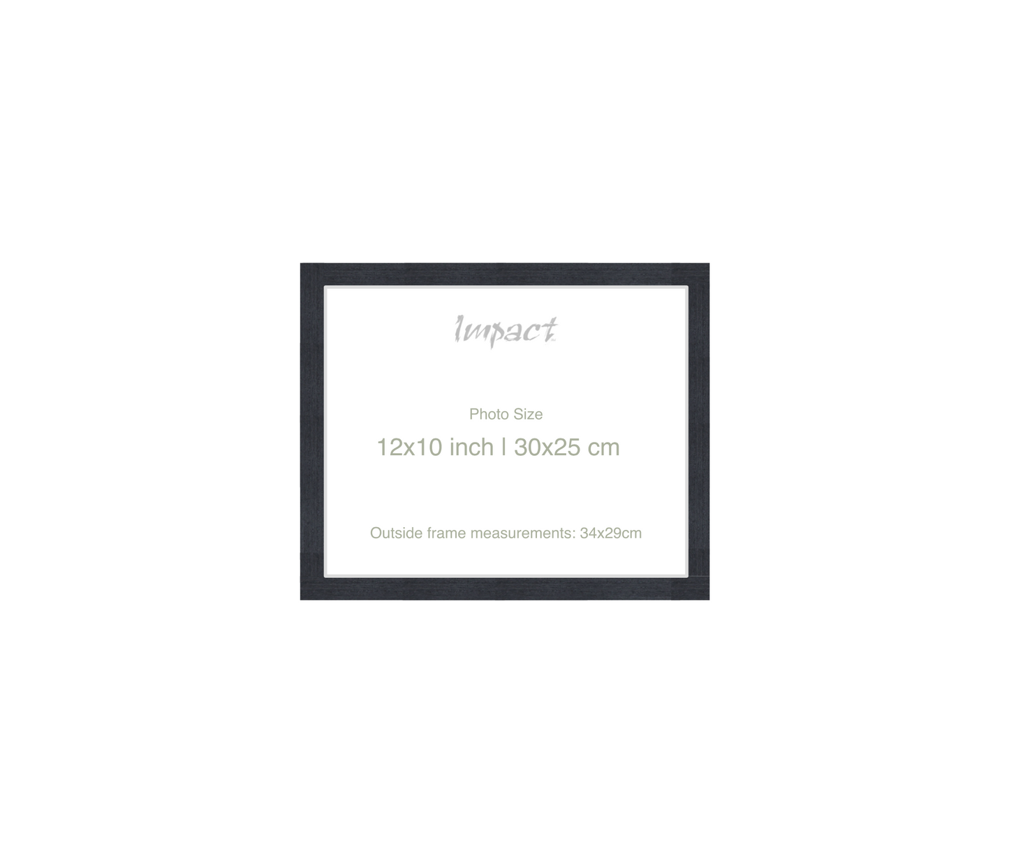 LOFT | 20mm Black Frame - Photo Size (12x10 inch | 30x25 cm)