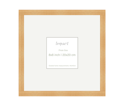 LOFT | 20mm Oak Frame - Photo Size (8x8 inch | 20x20 cm)