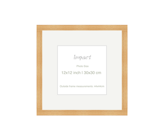 LOFT | 20mm Oak Frame - Photo Size (12x12 inch | 30x30 cm)