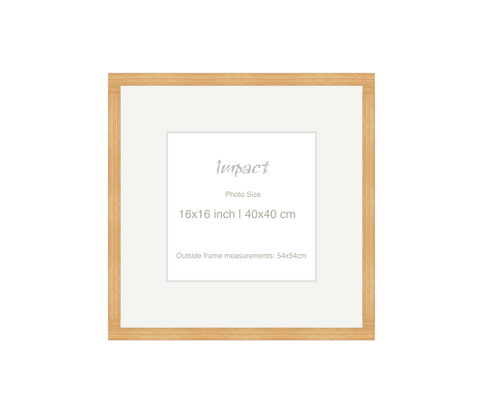 LOFT | 20mm Oak Frame - Photo Size (16x16 inch | 40x40 cm)
