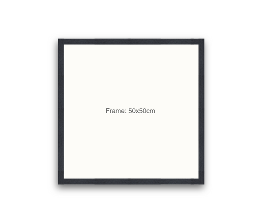 LOFT | 20mm Black Frame - 50x50cm