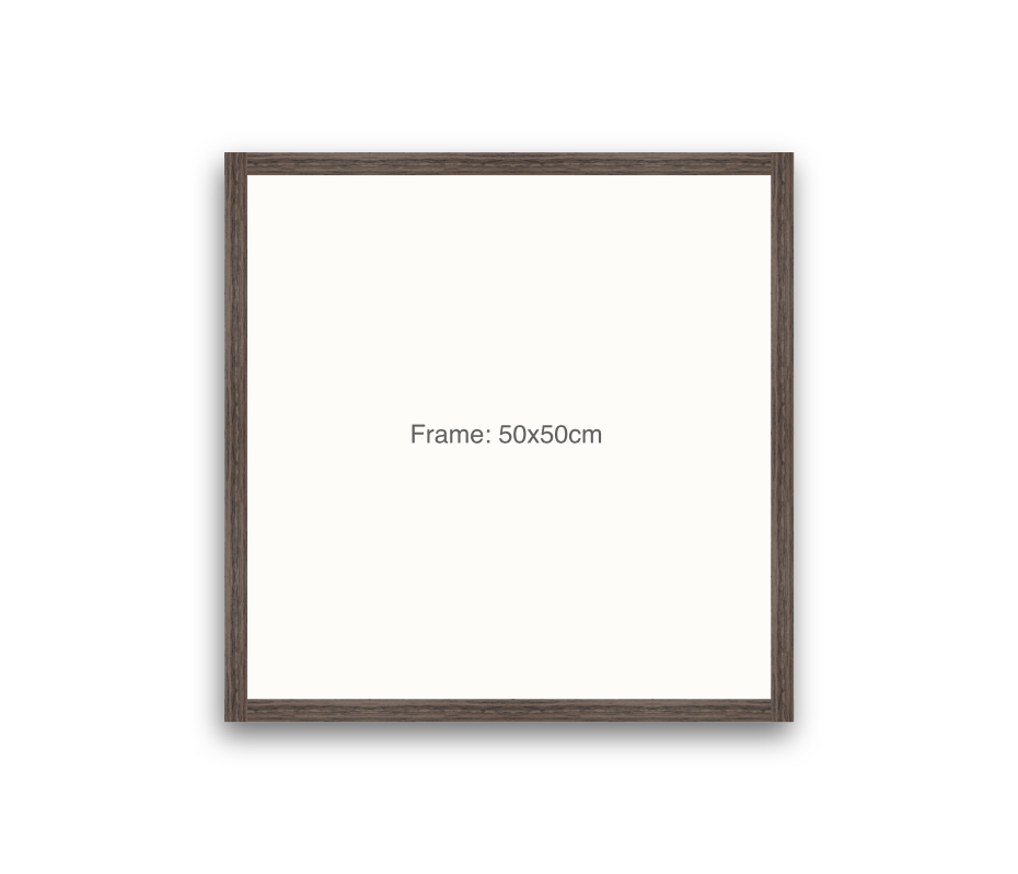 LOFT | 20mm Walnut Frame - 50x50cm