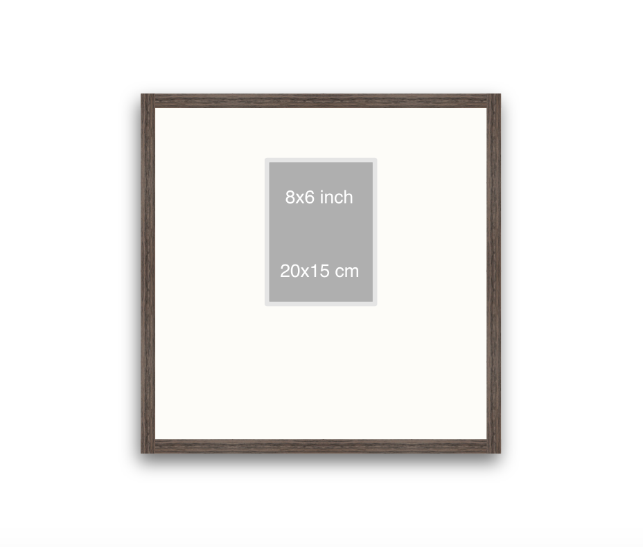 LOFT | 20mm Walnut Frame - 50x50cm