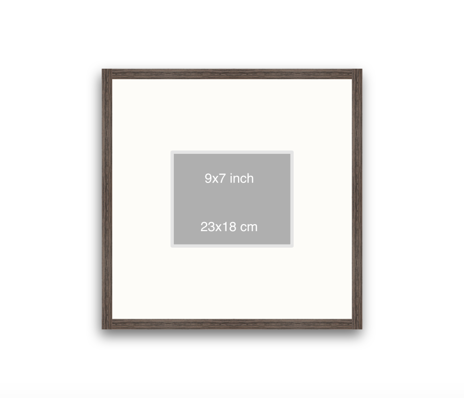 LOFT | 20mm Walnut Frame - 50x50cm