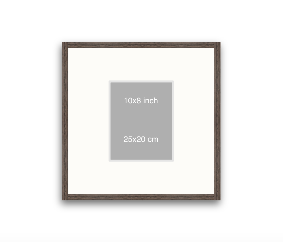 LOFT | 20mm Walnut Frame - 50x50cm