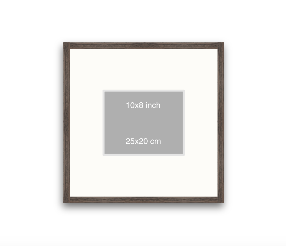 LOFT | 20mm Walnut Frame - 50x50cm