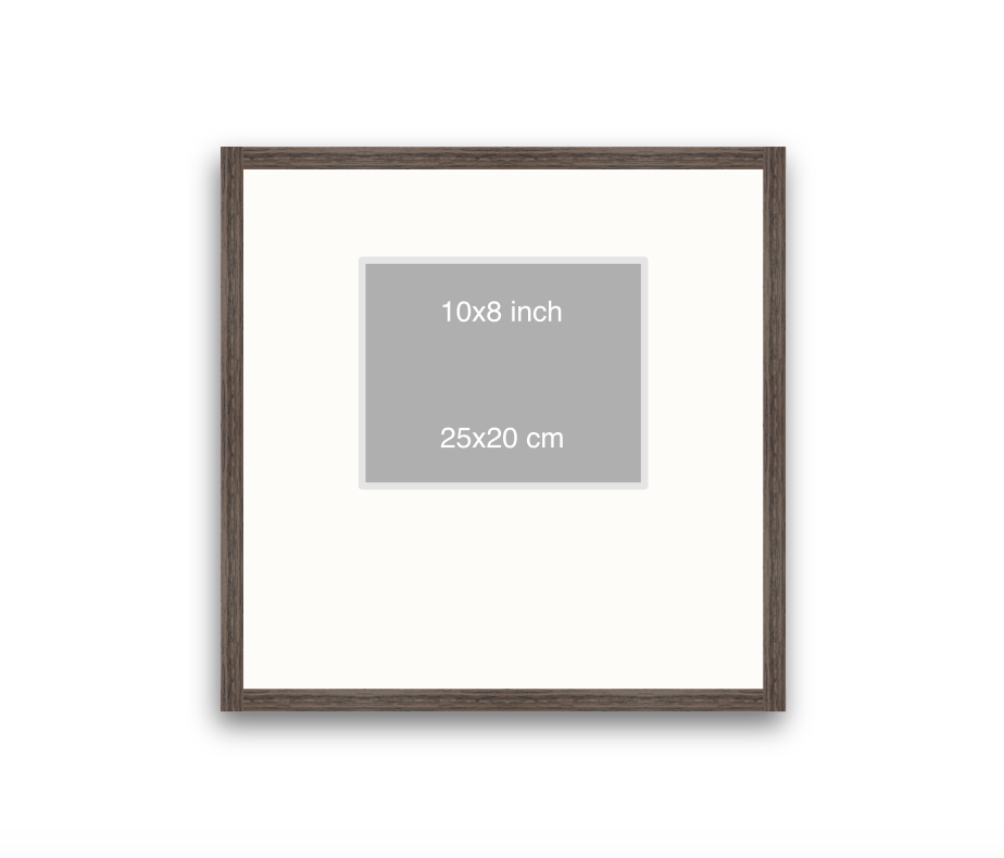 LOFT | 20mm Walnut Frame - 50x50cm