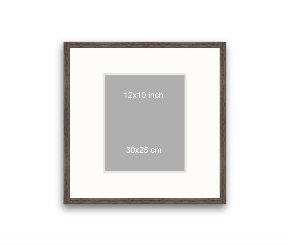 LOFT | 20mm Walnut Frame - 50x50cm