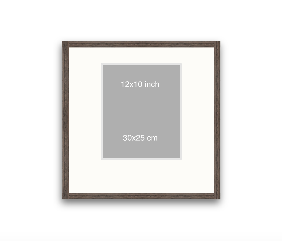 LOFT | 20mm Walnut Frame - 50x50cm