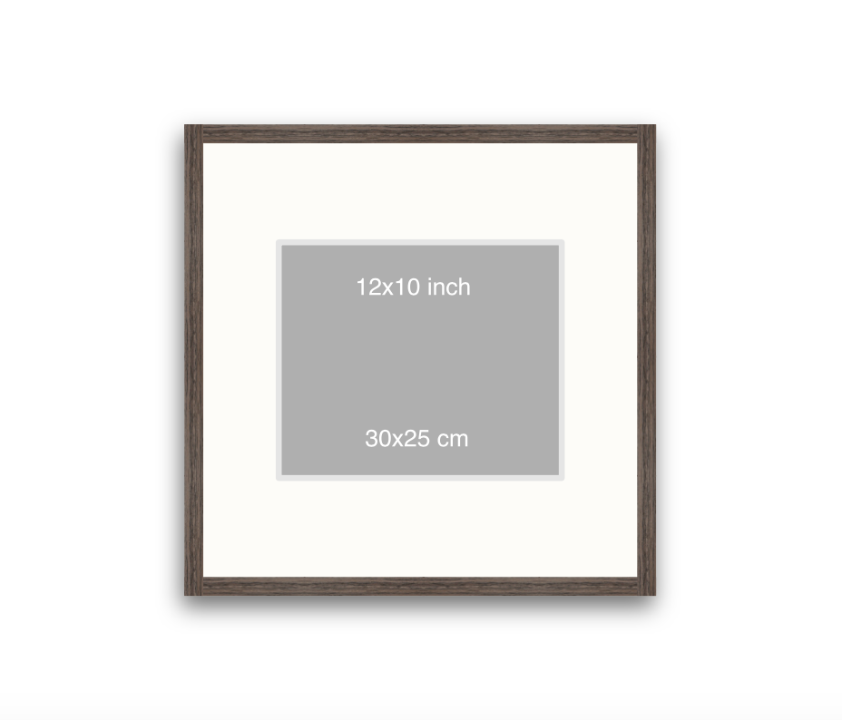 LOFT | 20mm Walnut Frame - 50x50cm