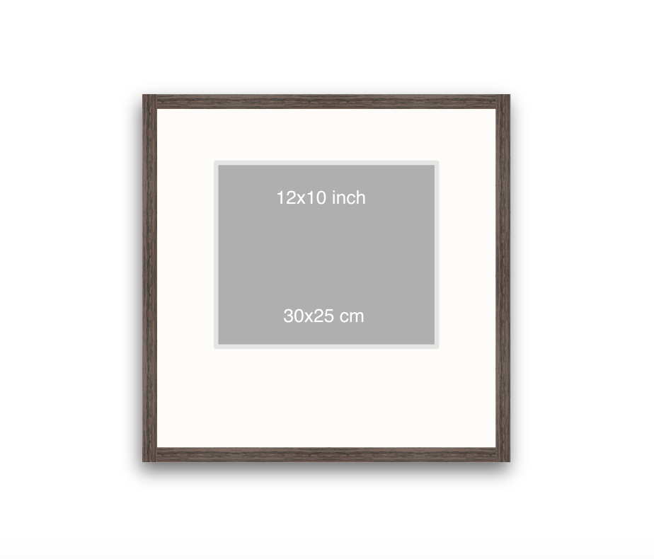 LOFT | 20mm Walnut Frame - 50x50cm