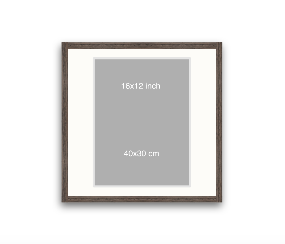 LOFT | 20mm Walnut Frame - 50x50cm