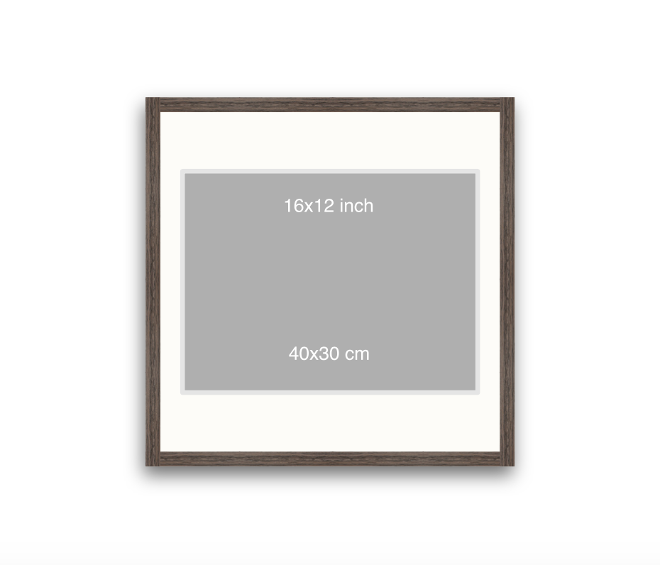 LOFT | 20mm Walnut Frame - 50x50cm