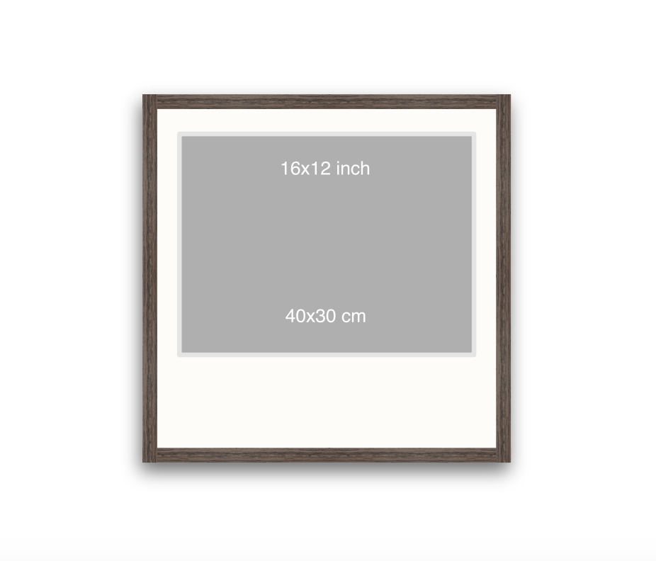 LOFT | 20mm Walnut Frame - 50x50cm