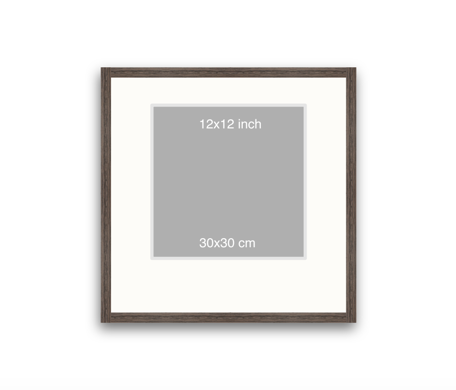 LOFT | 20mm Walnut Frame - 50x50cm