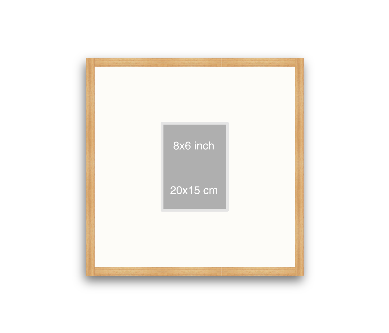 LOFT | 20mm Oak Frame - 50x50cm