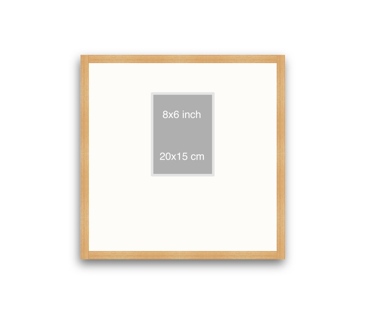 LOFT | 20mm Oak Frame - 50x50cm