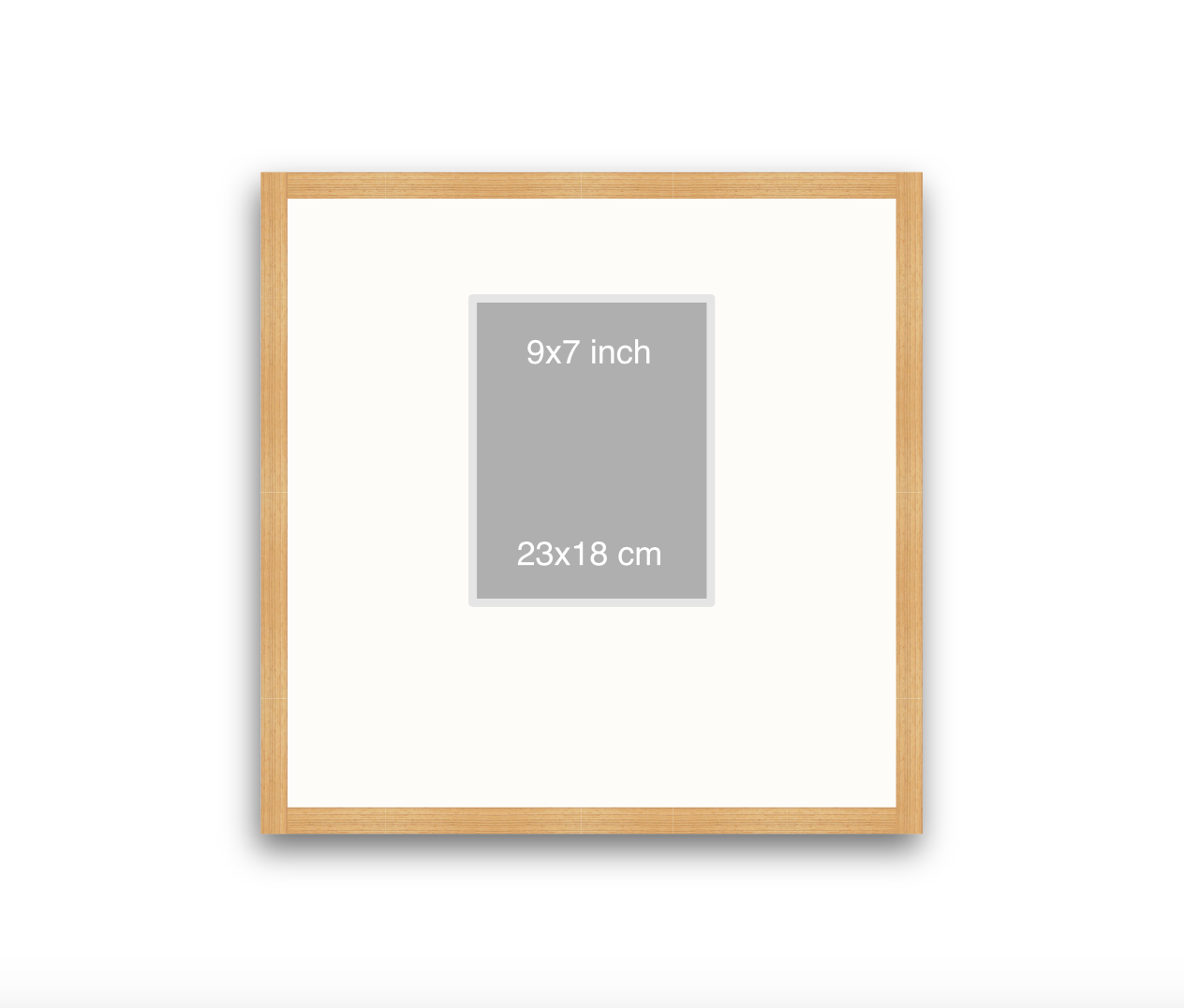 LOFT | 20mm Oak Frame - 50x50cm