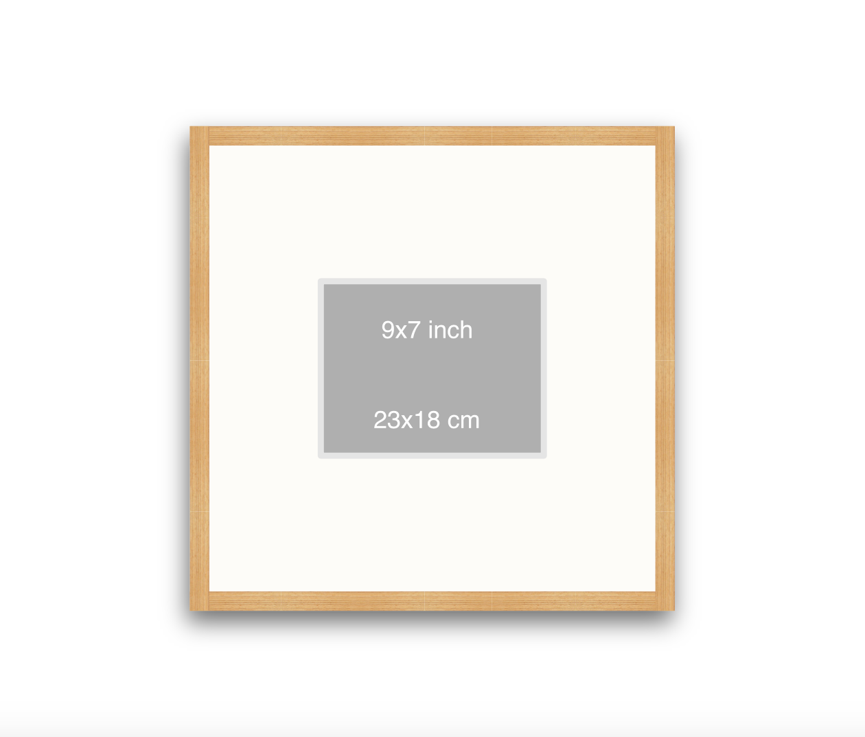 LOFT | 20mm Oak Frame - 50x50cm