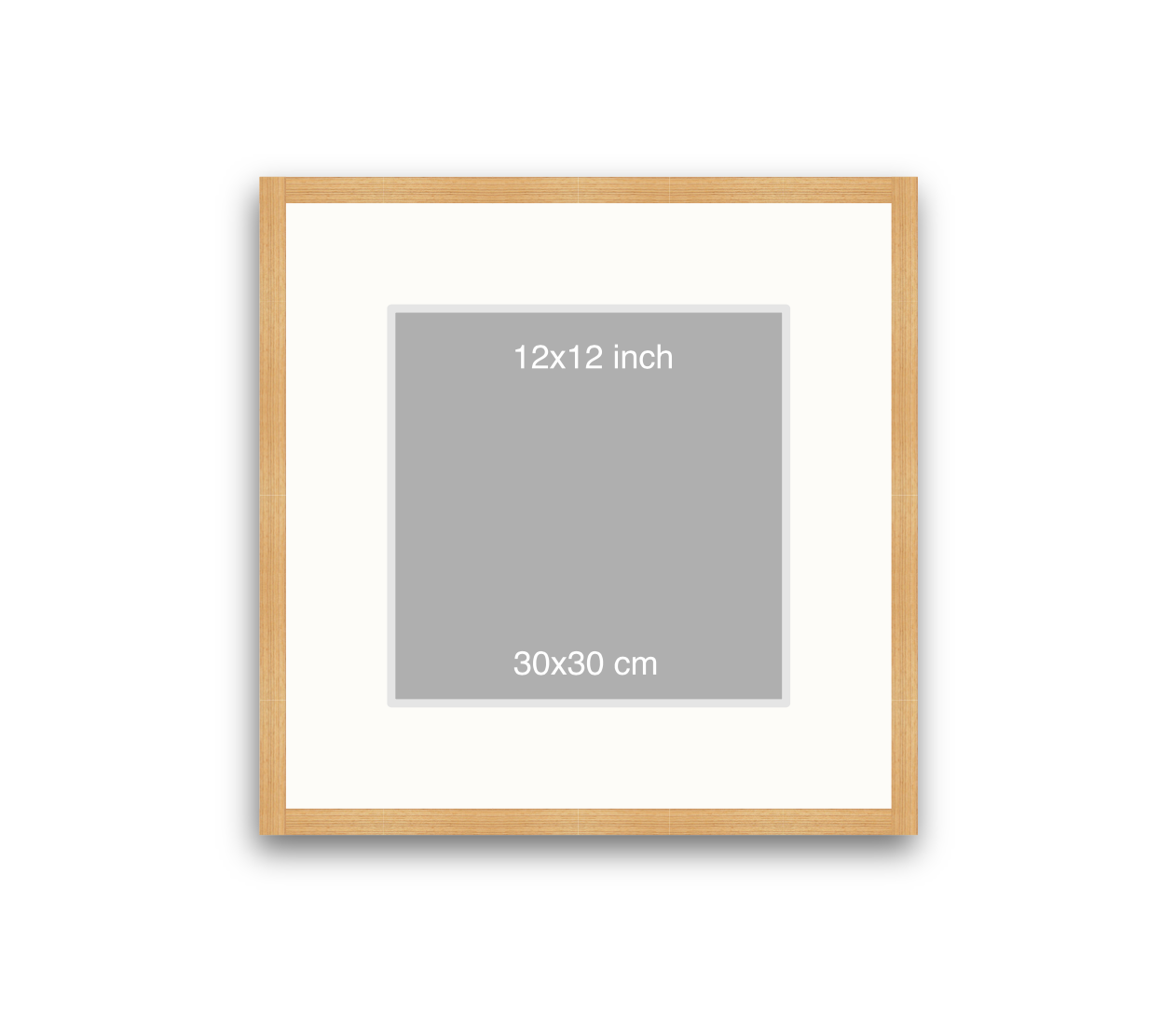 LOFT | 20mm Oak Frame - 50x50cm