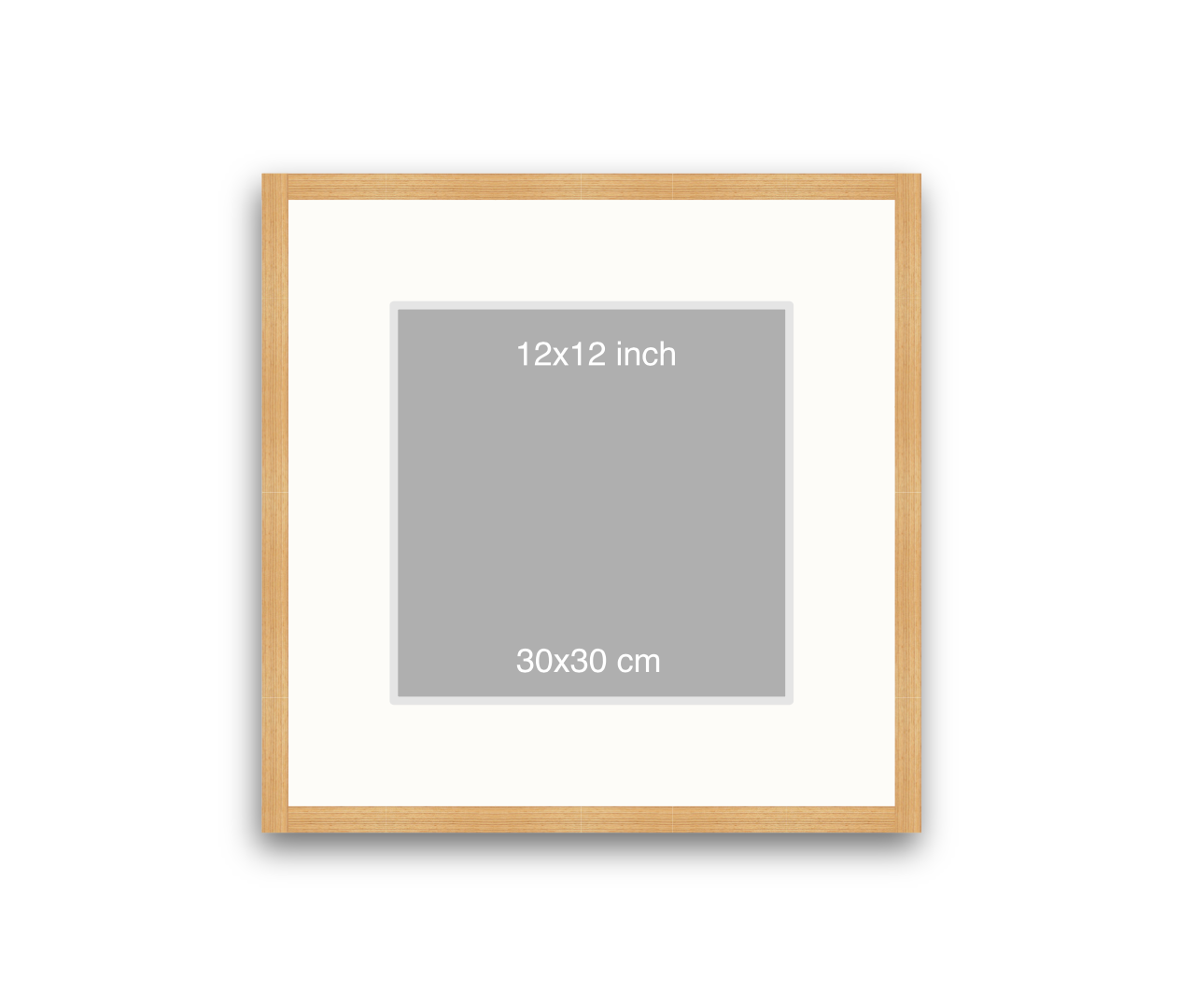 LOFT | 20mm Oak Frame - 50x50cm