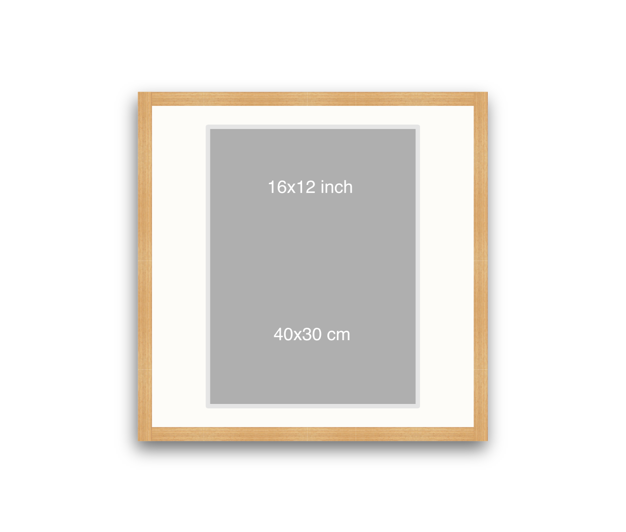 LOFT | 20mm Oak Frame - 50x50cm