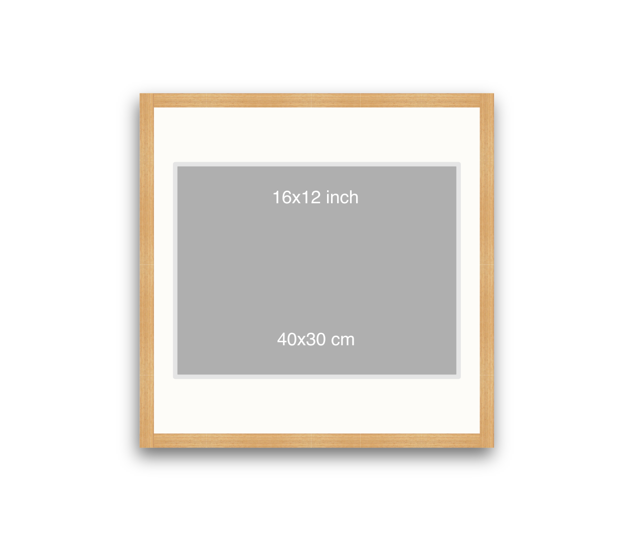 LOFT | 20mm Oak Frame - 50x50cm