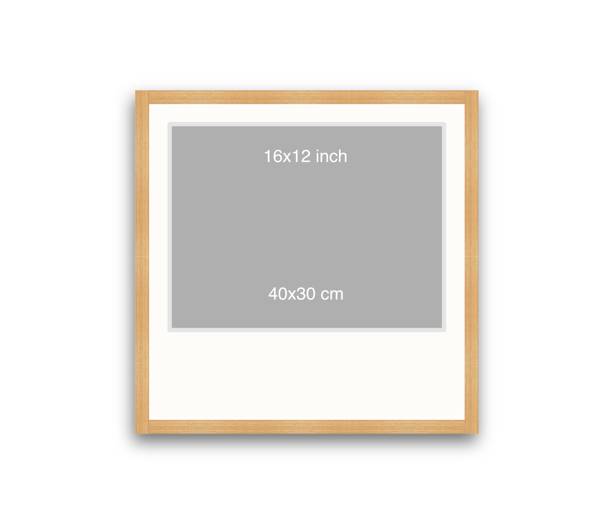 LOFT | 20mm Oak Frame - 50x50cm