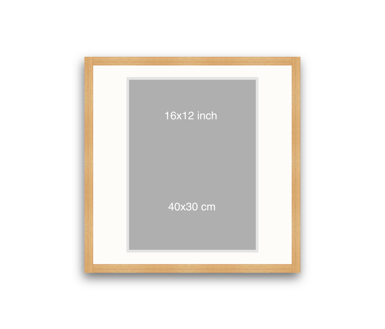 LOFT | 20mm Oak Frame - 50x50cm