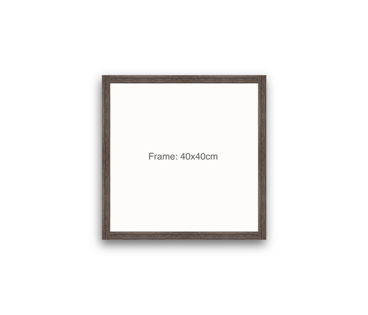 LOFT | 20mm Walnut Frame - 40x40cm