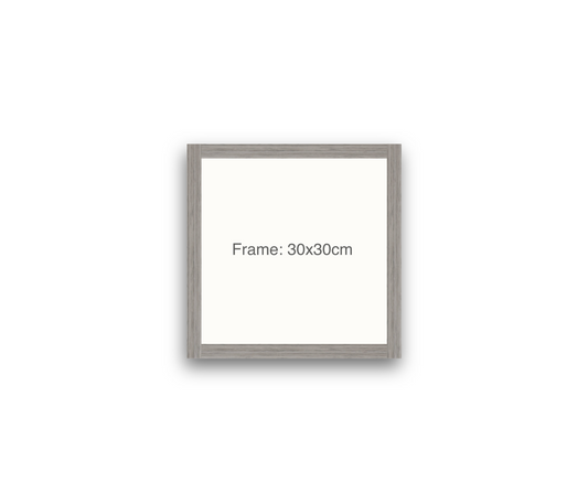 LOFT | 20mm Grey Frame - 30x30cm